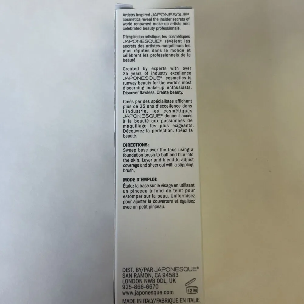 Japonesque Luminous Liquid Foundation Shade 05 Medium NIB 0.84 oz